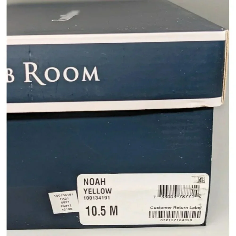 NIB Club Room Noah Men's Stripe Lace-Up Sneakers Size 10.5 M (MSRP $65)